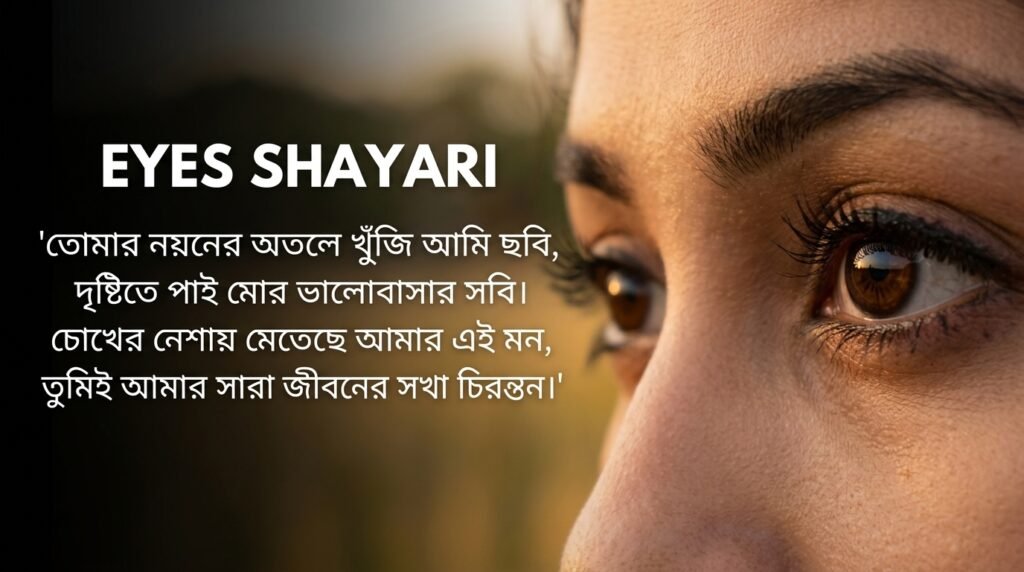 Aankhen / Eyes Shayari in Bangla