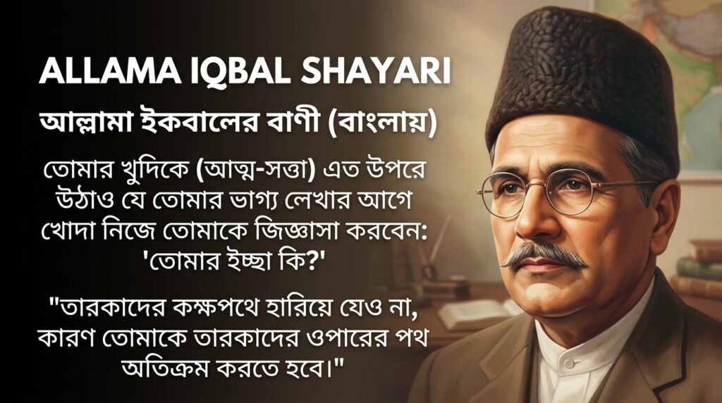 Allama Iqbal Shayari in Bangla