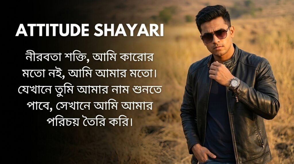 Attitude Shayari in Bangla