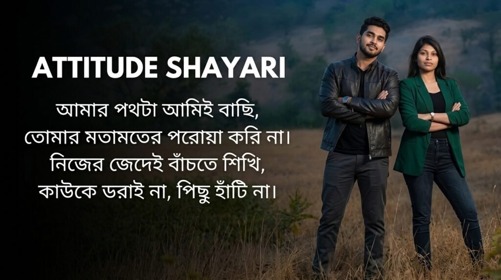 Attitude Shayari in Bangla