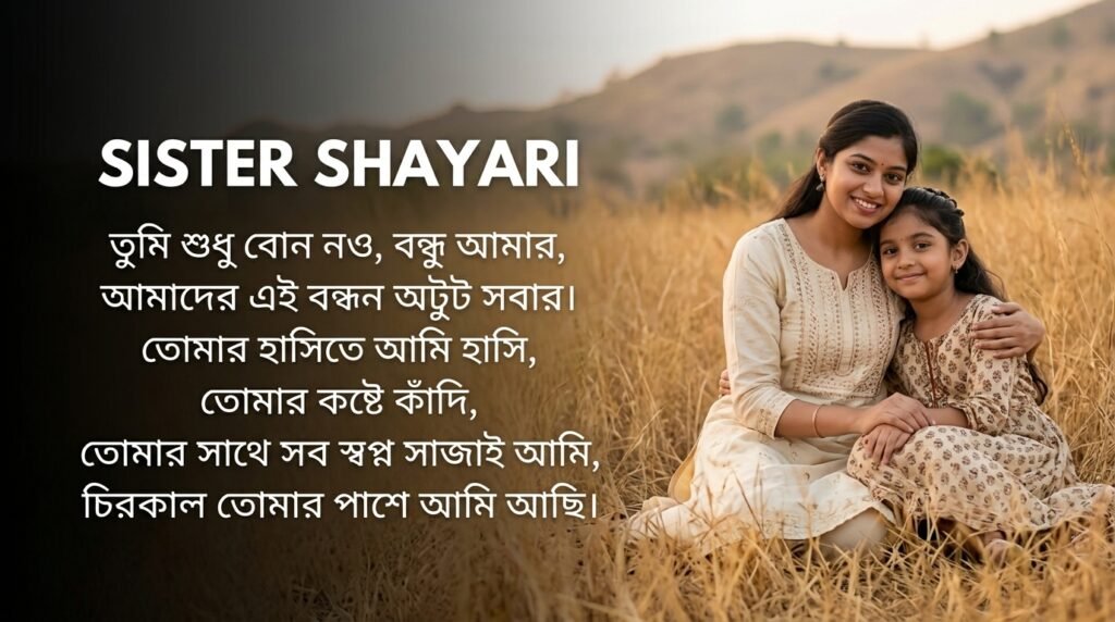 Sister / Behan Shayari in Bangla