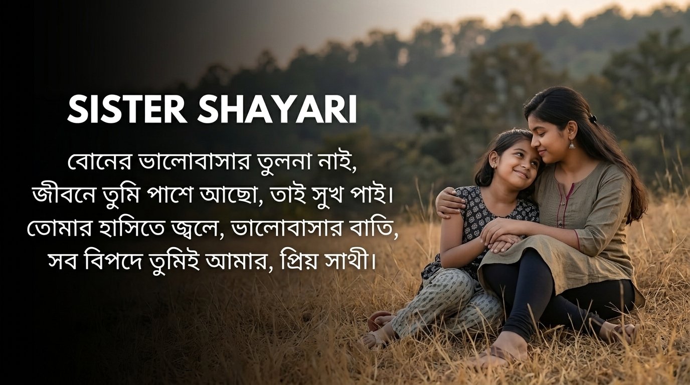 Sister / Behan Shayari in Bangla