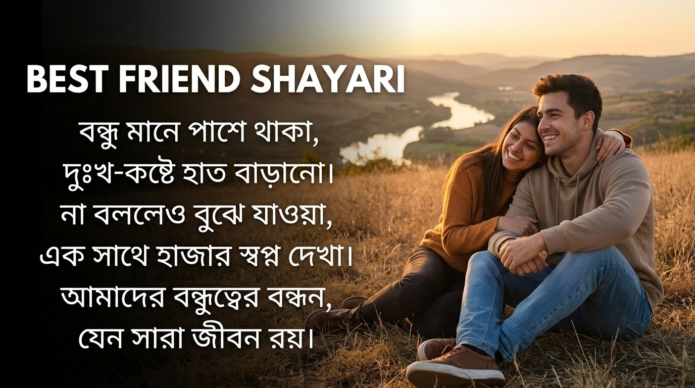 Best Friend Shayari in Bangla