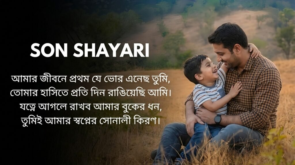 Son / Beta Shayari in Bangla