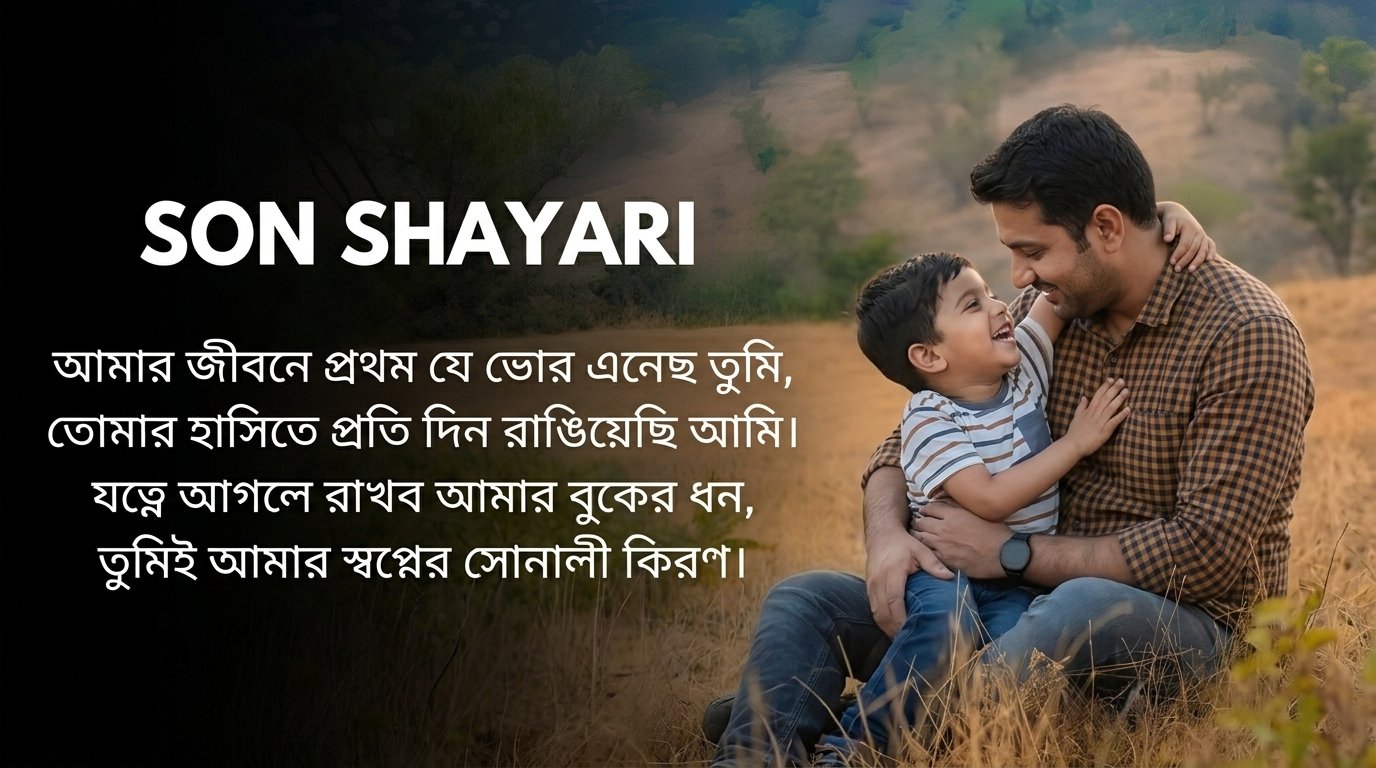 Son / Beta Shayari in Bangla
