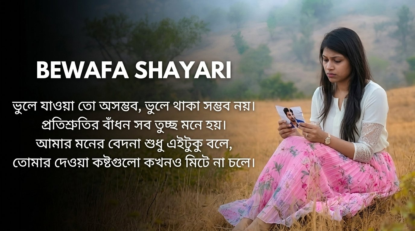 Bewafa / Dhoka Shayari in Bangla