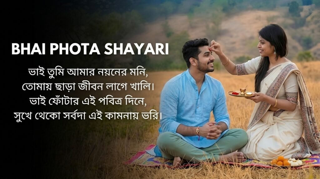 Bhai Phota Shayari in Bangla