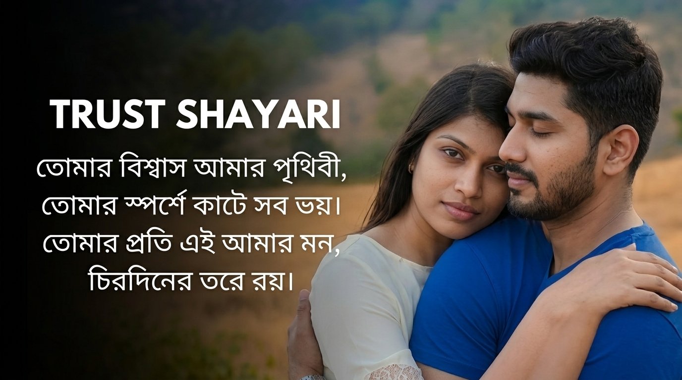 Trust / Bharosa Shayari in Bangla
