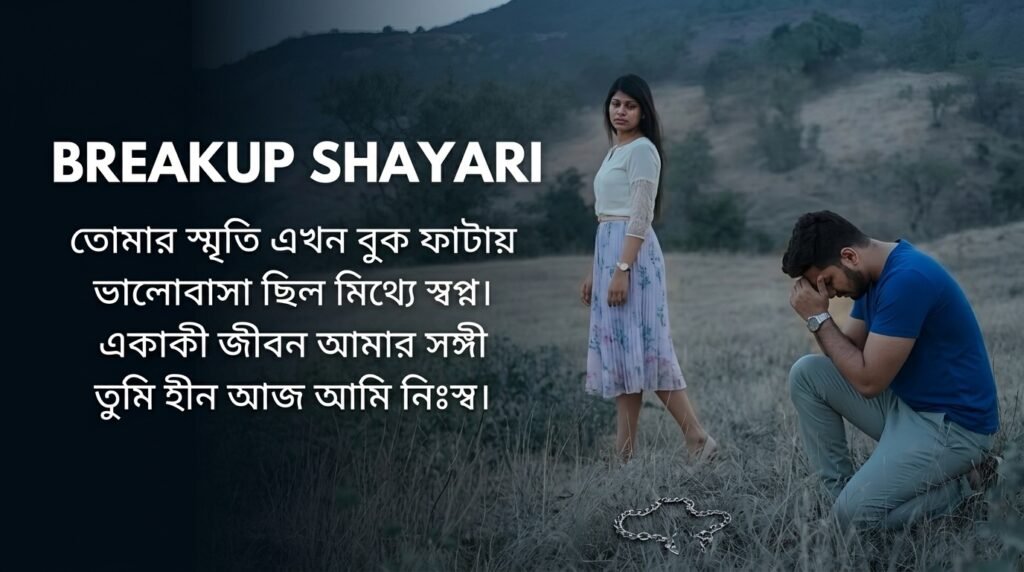 Breakup Shayari in Bangla