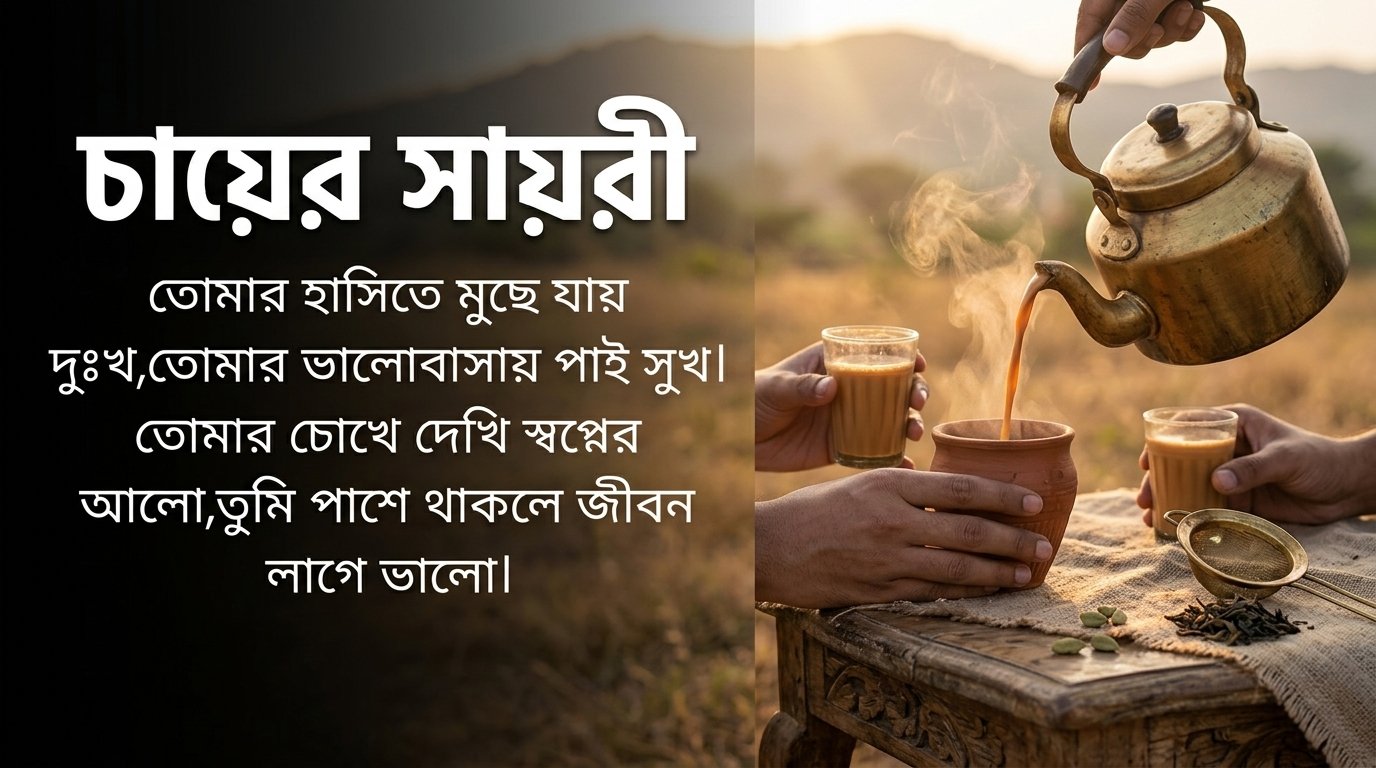 Chai Shayari in Bangla