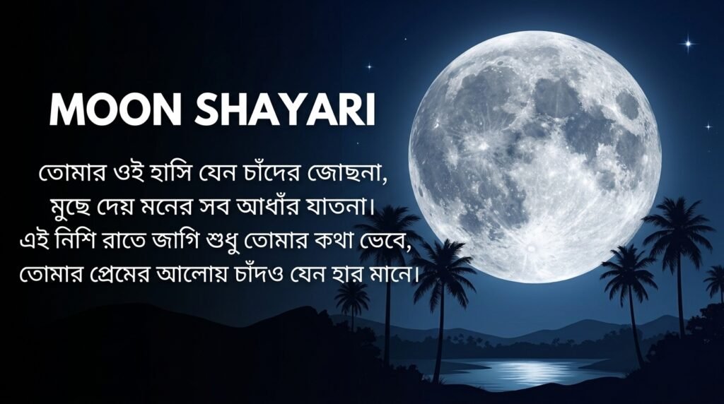 Chand / Moon Shayari in Bangla