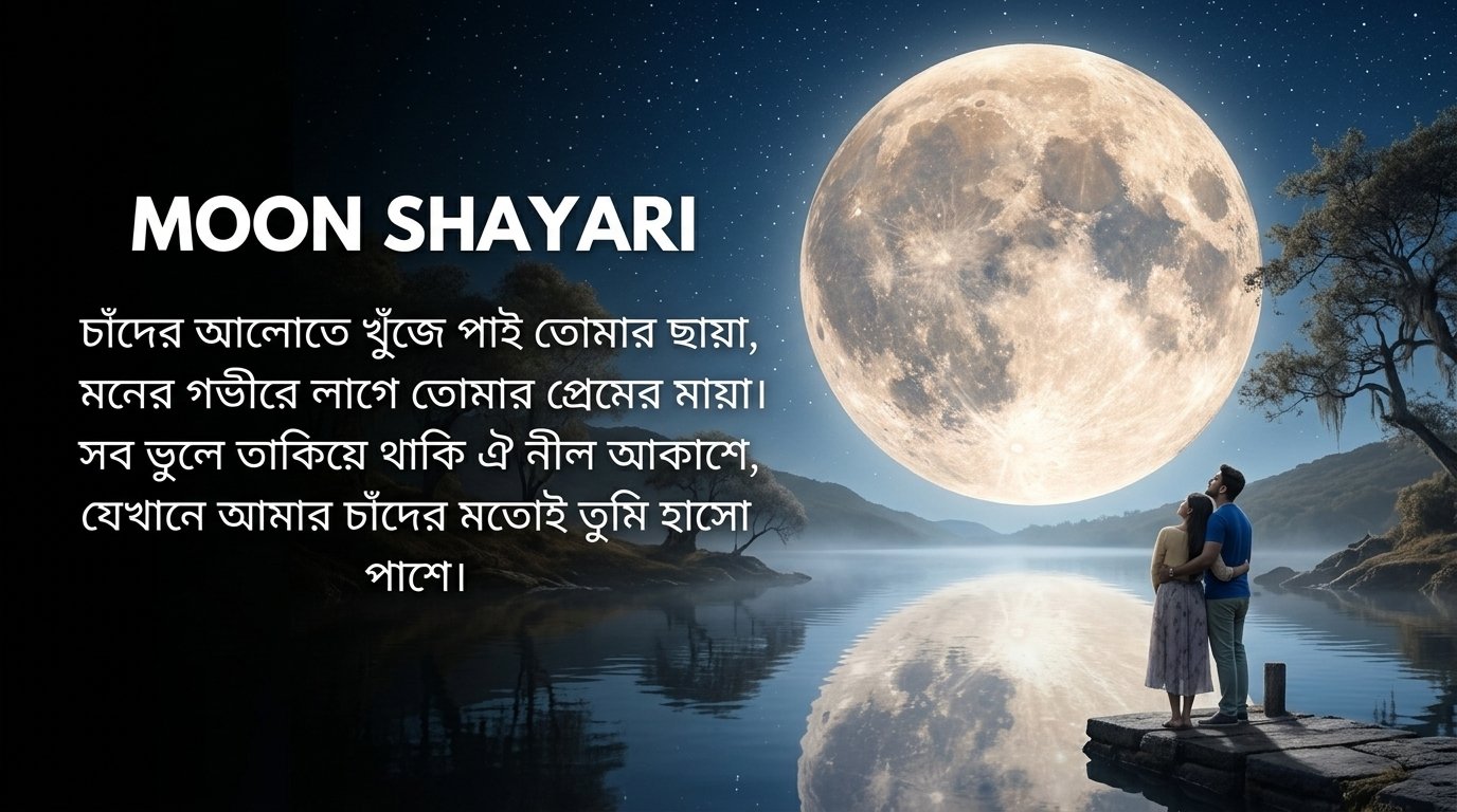 Chand / Moon Shayari in Bangla