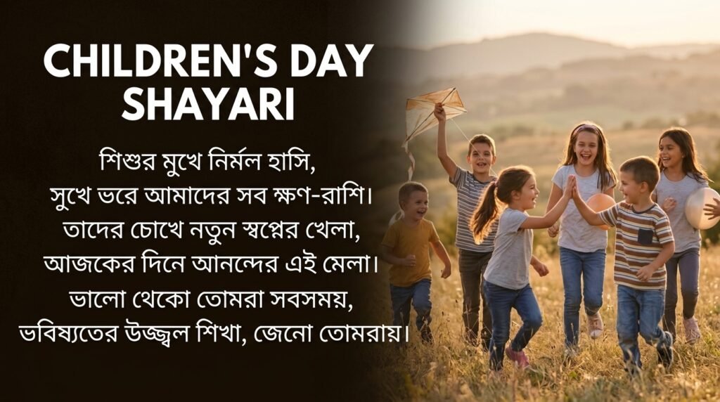 Children's Day Shayari in Bangla