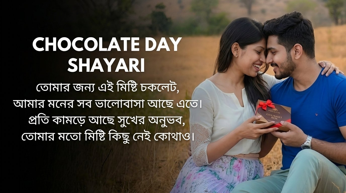 Chocolate Day Shayari in Bangla