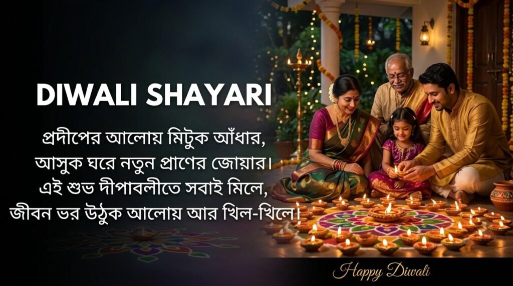 Diwali Shayari in Bangla