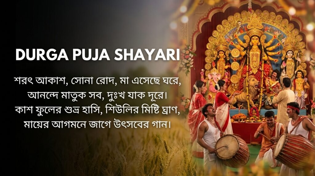 Durga Puja Shayari in Bangla