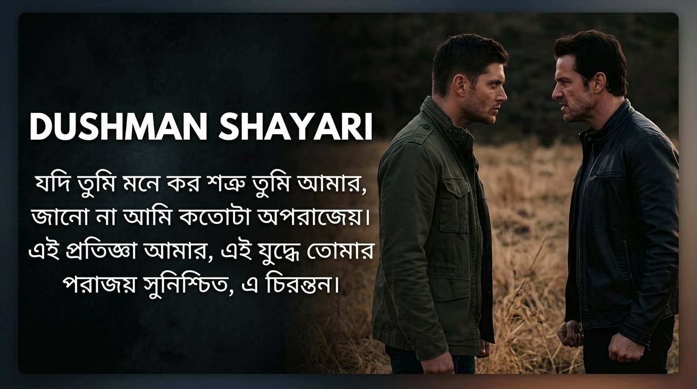 Dushman Shayari in Bangla