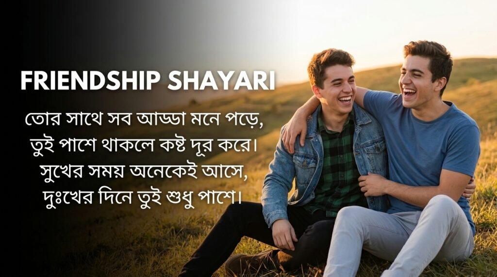 Friendship Day Shayari in Bangla