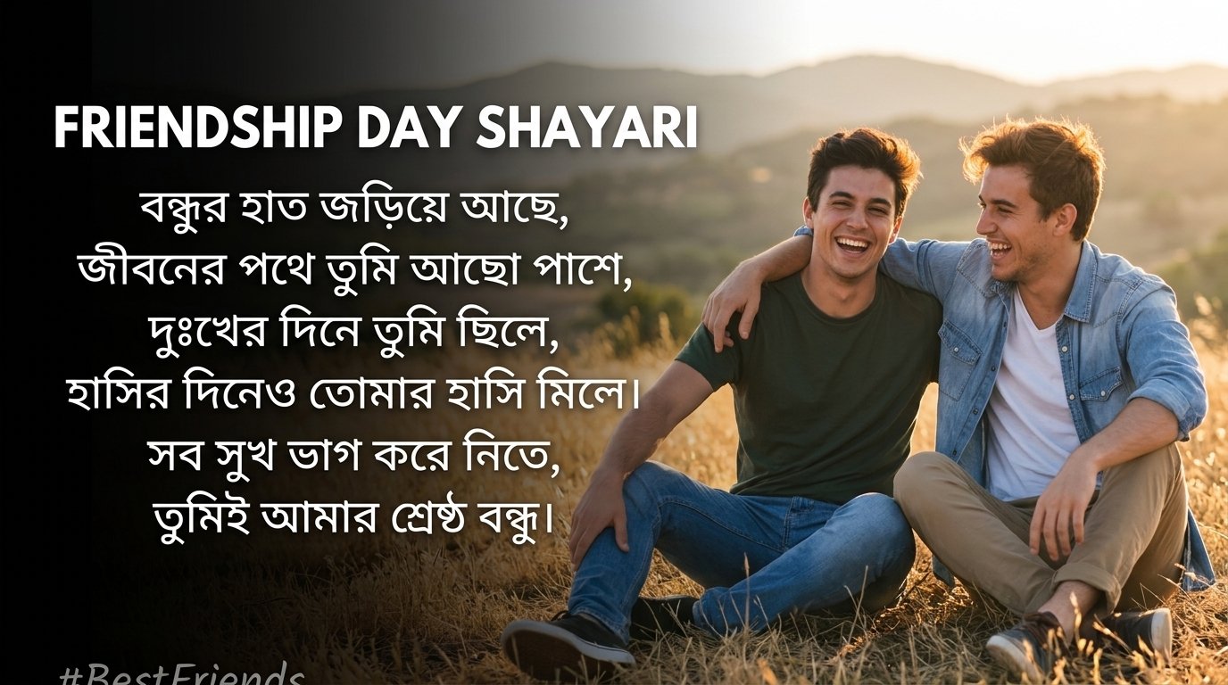 Friendship Day Shayari in Bangla