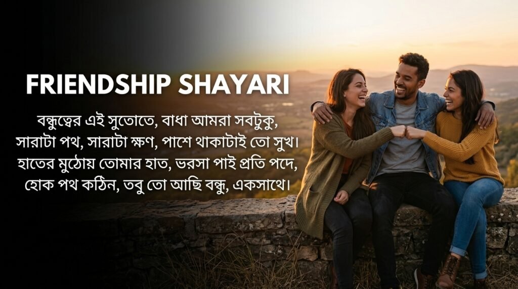 Friendship Shayari in Bangla
