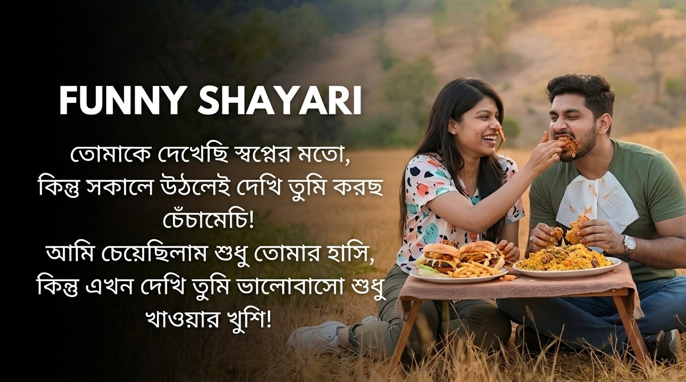 Funny / Comedy Shayari in Bangla