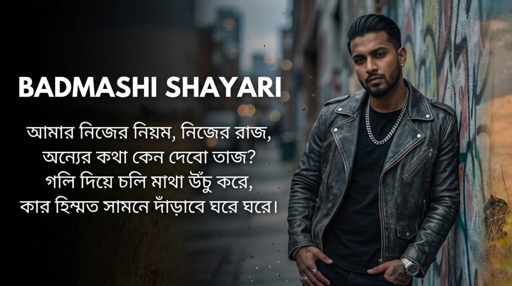 Badmashi / Gangster Shayari in Bangla
