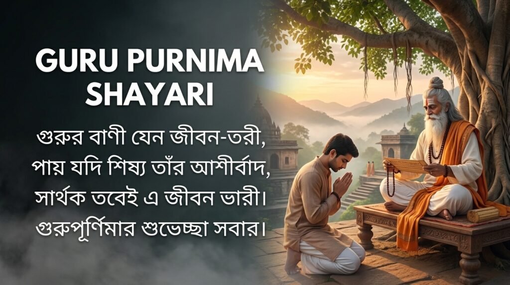 Guru Purnima Shayari in Bangla