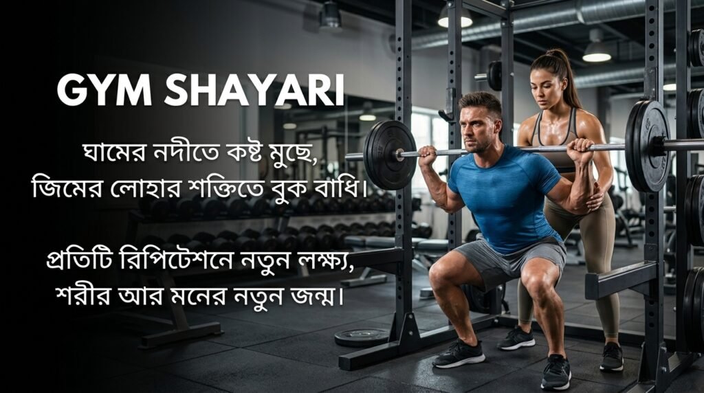 Gym Shayari in Bangla