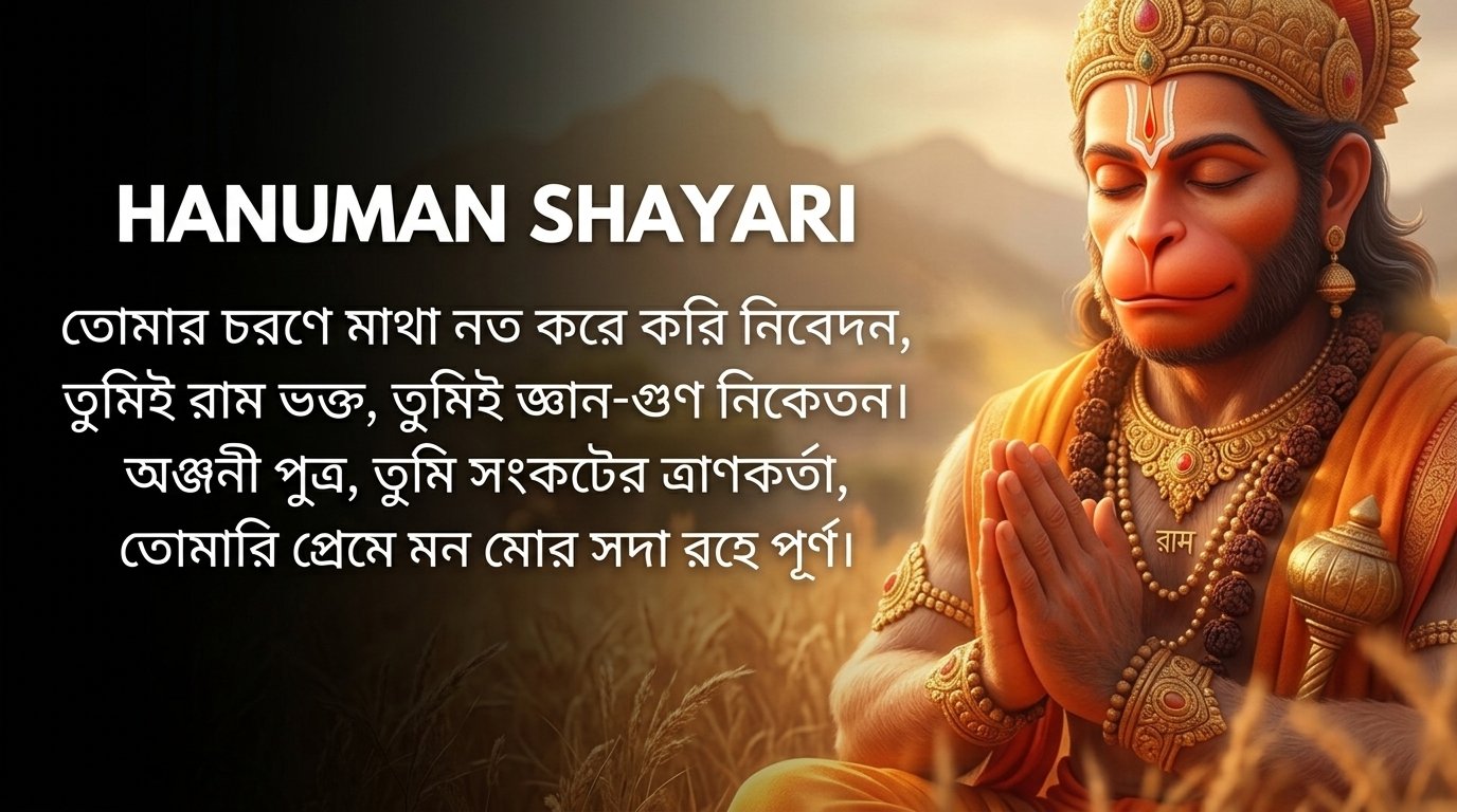 Hanuman Ji Shayari in Bangla