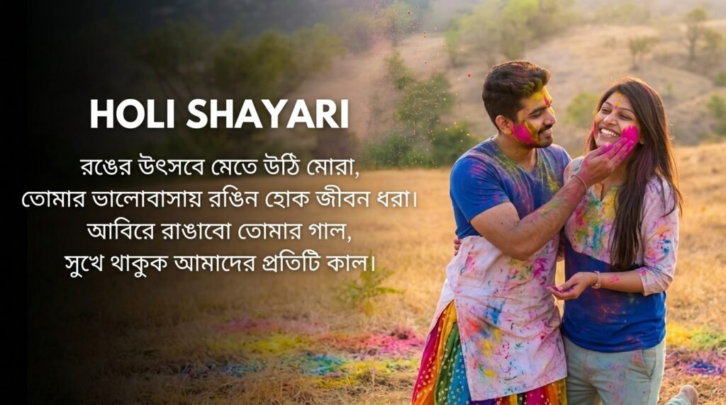 Holi Shayari in Bangla