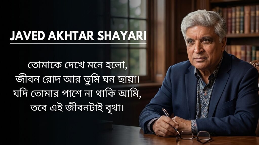 Javed Akhtar Shayari in Bangla