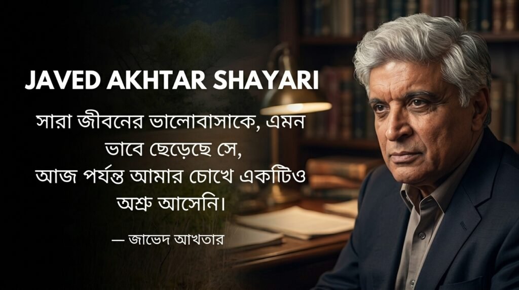 Javed Akhtar Shayari in Bangla