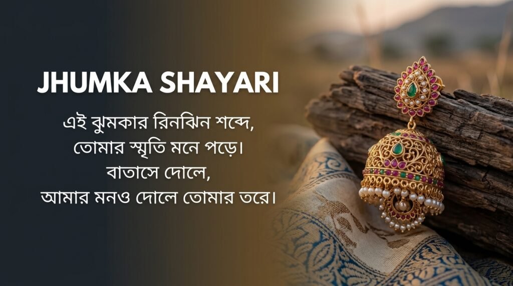 Jhumka Shayari in Bangla