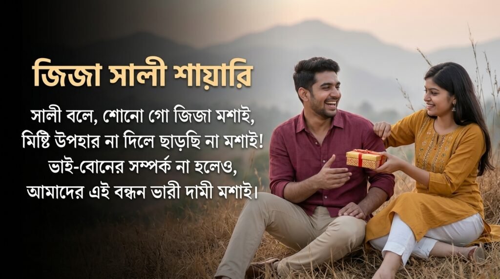 Jija Sali Shayari in Bangla