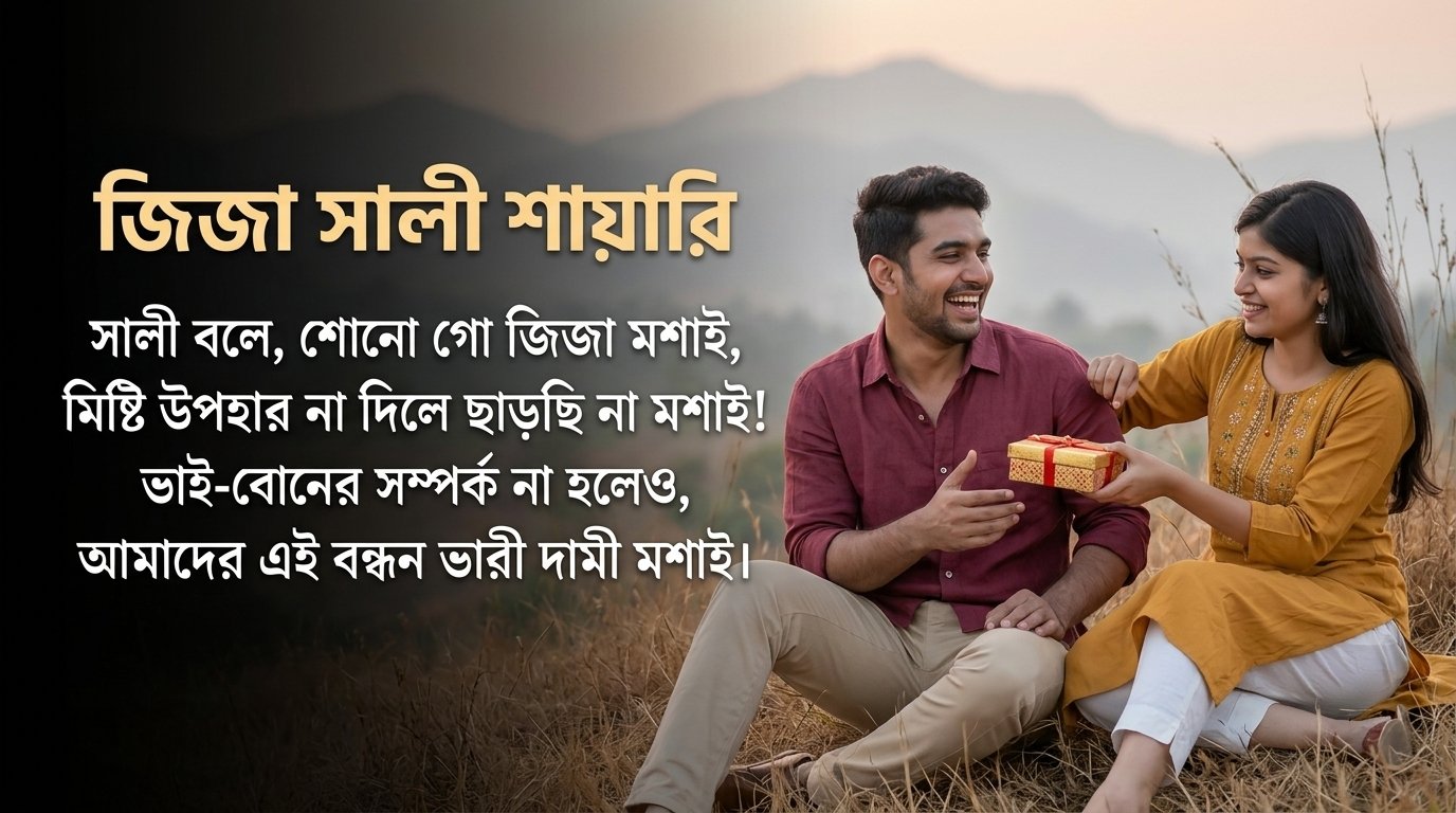 Jija Sali Shayari in Bangla