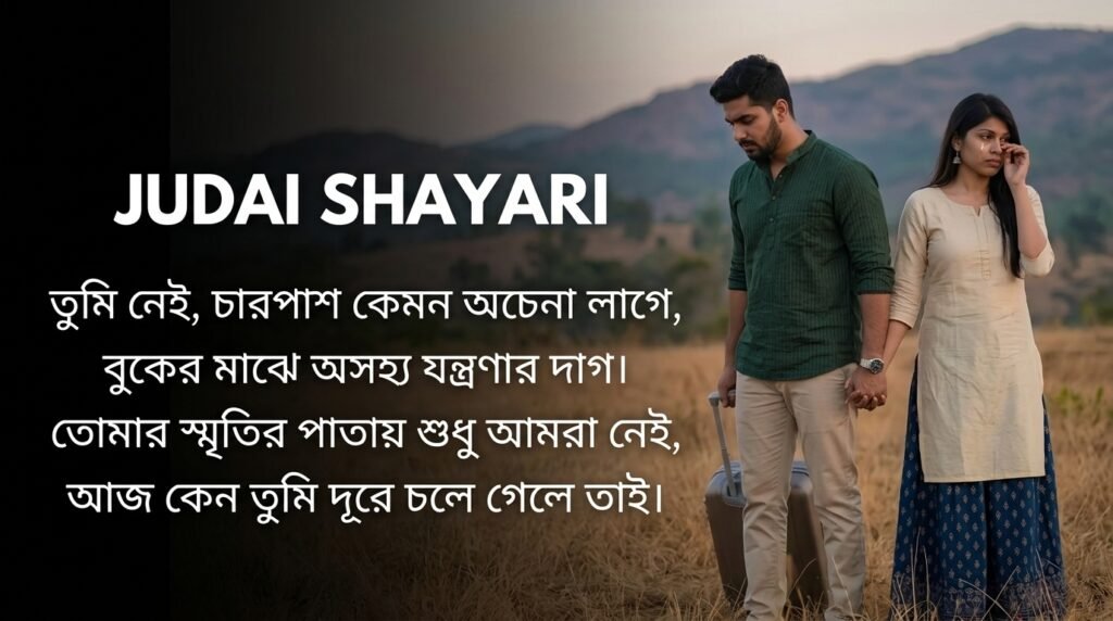 Judai Shayari in Bangla