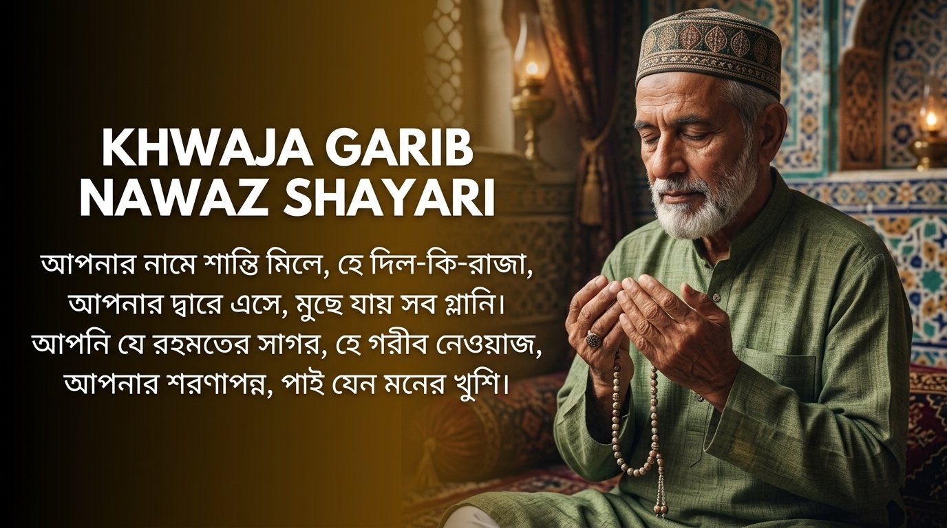 Khwaja Garib Nawaz Shayari in Bangla