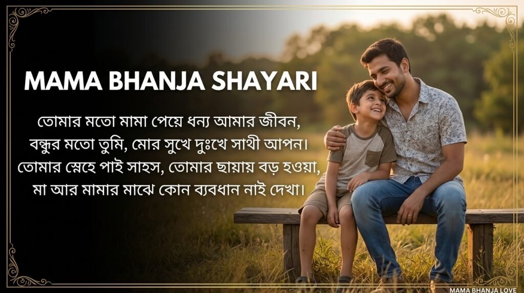 Mama Bhanja Shayari in Bangla