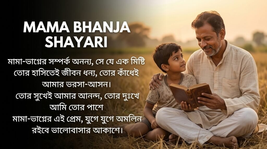 Mama Bhanja Shayari in Bangla