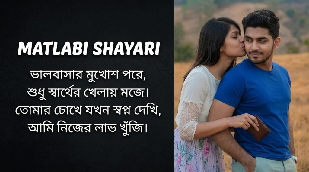 Matlabi Shayari in Bangla
