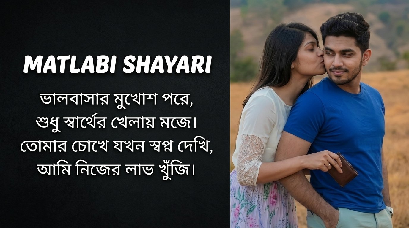 Matlabi Shayari in Bangla