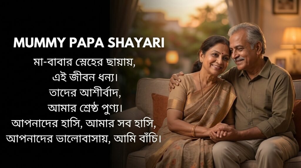 Mummy Papa Shayari in Bangla