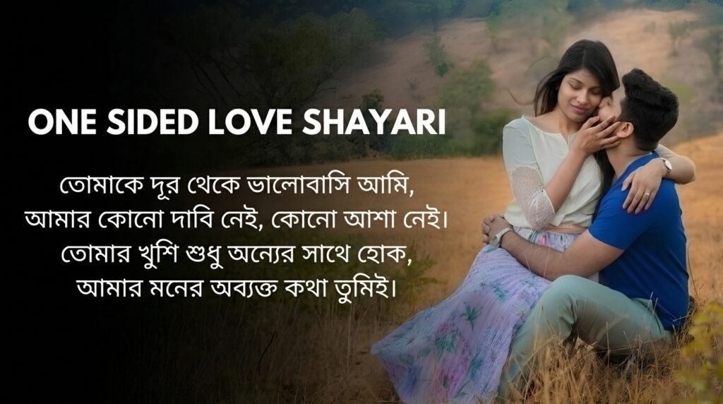 One Sided Love Shayari in Bangla