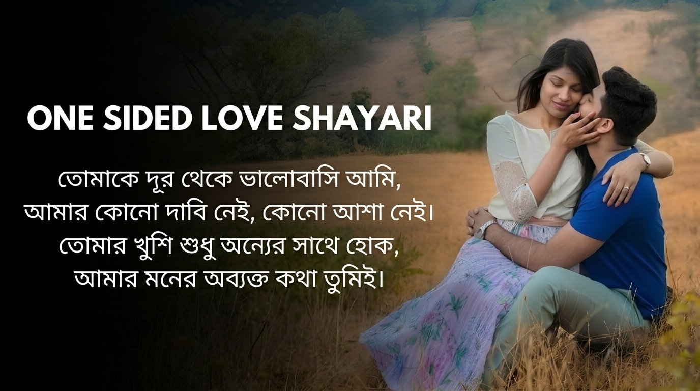 One Sided Love Shayari in Bangla