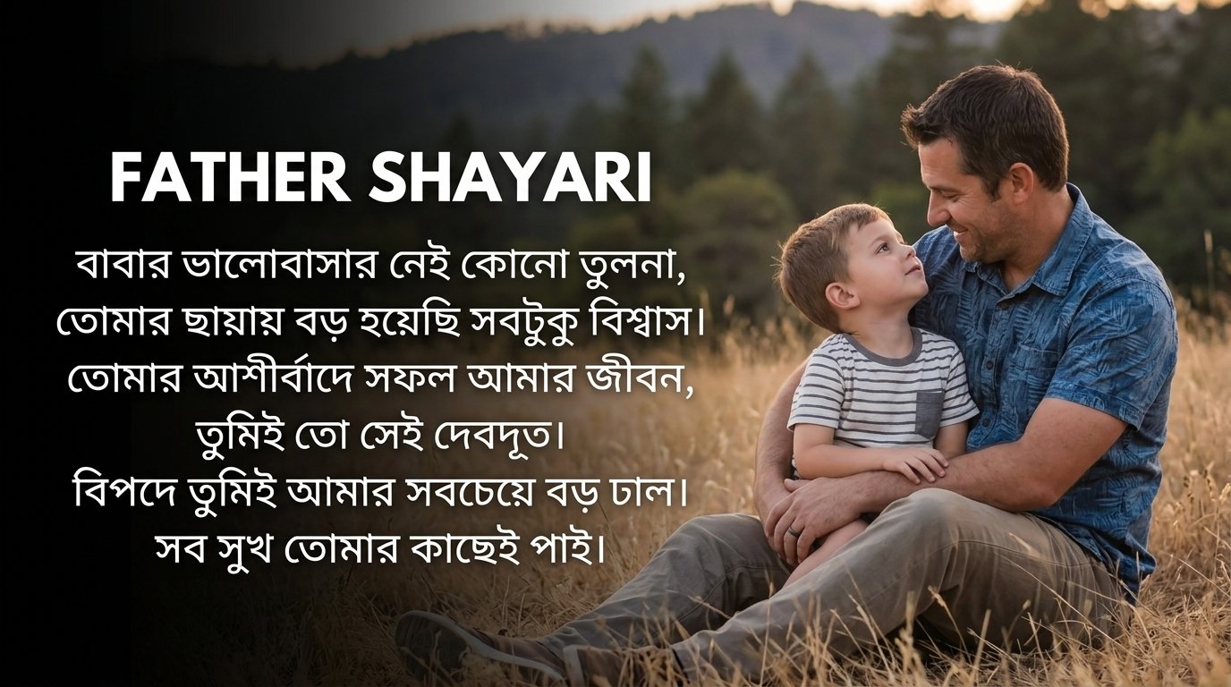 Father / Papa / Dad Shayari in Bangla