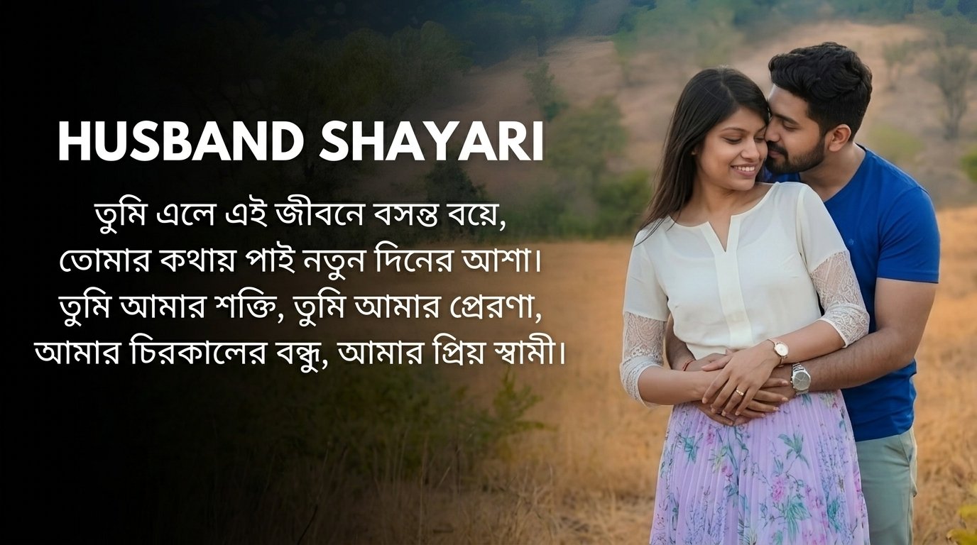 Husband / Pati Shayari in Bangla