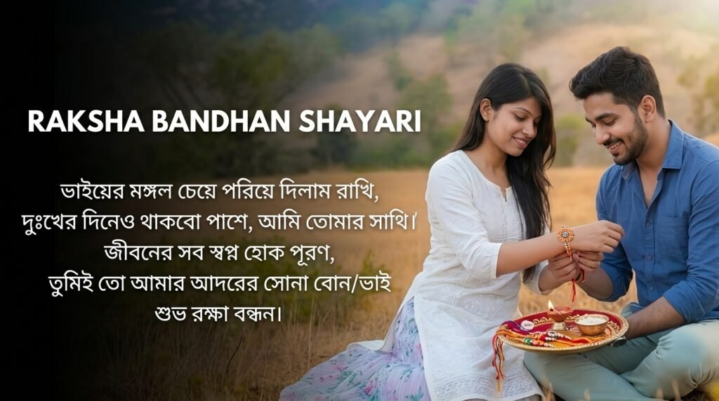 Raksha Bandhan Shayari in Bangla