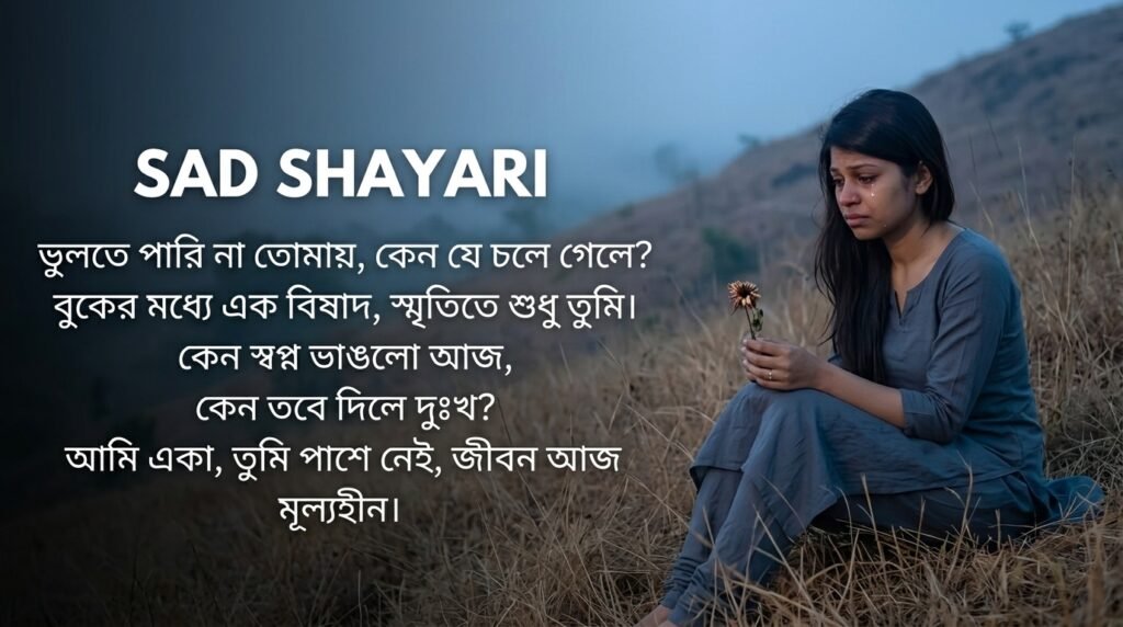 Sad Shayari in Bangla