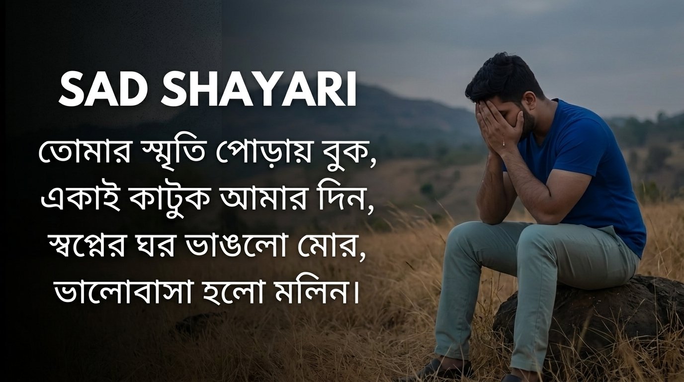 Sad Shayari in Bangla