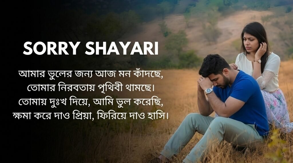 Sorry / Maafi Shayari in Bangla